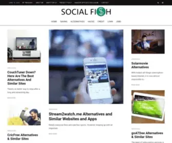 Socialfish.org(Discover Top Software Reviews and Crypto Trends) Screenshot