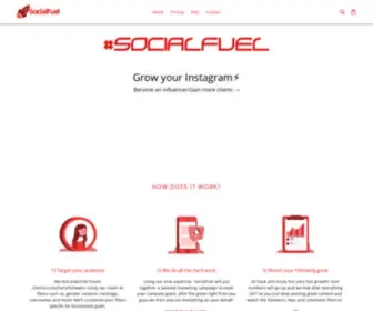 Socialfuel.me(Create an Ecommerce Website and Sell Online) Screenshot