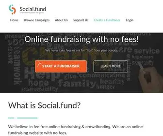 Social.fund(Free Online Fundraising & Crowdfunding) Screenshot