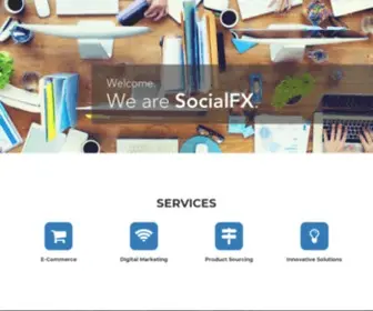 SocialfXgroup.com(Social FX) Screenshot