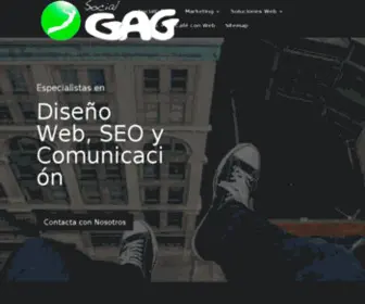 Socialgag.es(Marketing online) Screenshot