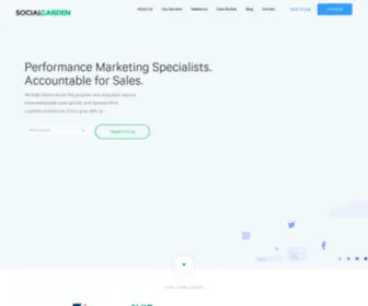 Socialgarden.com.au(Marketing) Screenshot