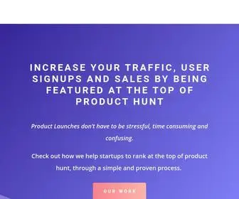 Socialgrowthlabs.co(Product Hunt Marketing Agency) Screenshot