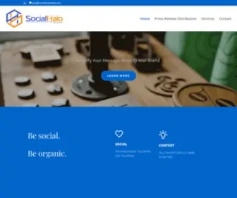 Socialhalomedia.com(Social Halo Media) Screenshot