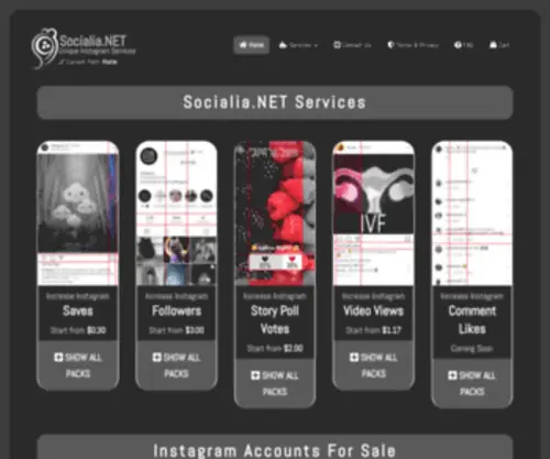 Socialia.net(Socialia) Screenshot