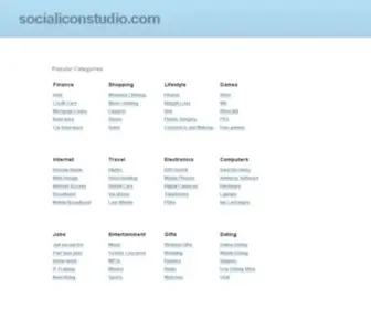 Socialiconstudio.com(Social Icon Studio) Screenshot