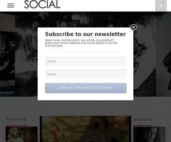 Socialifestylemag.com(Social Lifestyle Magazine) Screenshot