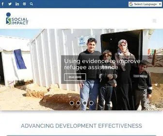 Socialimpact.com(Social Impact) Screenshot