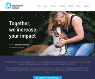 Socialimpact.institute(Social Impact Institute) Screenshot