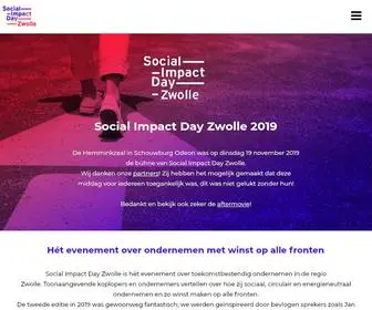 Socialimpactdayzwolle.nl(Social Impact Day Zwolle) Screenshot