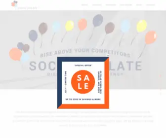 Socialinflate.net(Social Media Management) Screenshot