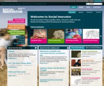 Socialinnovator.info(Socialinnovator info) Screenshot