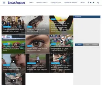 Socialinspired.net(Everything Who can inspired you From Social Media) Screenshot