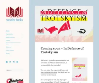 Socialistbooks.co.uk(Socialist Books) Screenshot