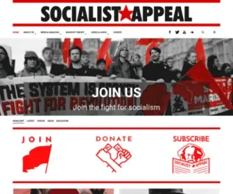 Socialist.net(Socialist Appeal) Screenshot