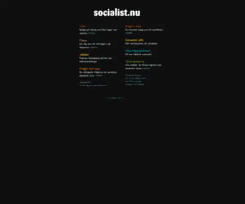 Socialist.nu(Socialist) Screenshot