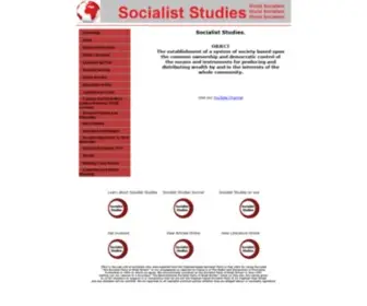 Socialiststudies.org.uk(Socialist Studies) Screenshot