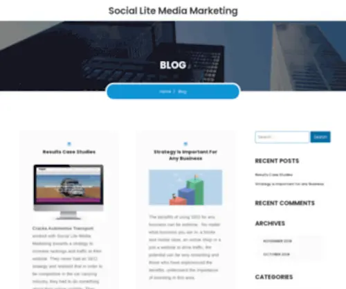 Socialitemedia.com.au(Social Lite Media Marketing) Screenshot
