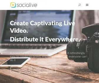 Socialive.us(The video creation platform for businesses) Screenshot