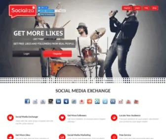 Socializa.co(Social Media Marketing) Screenshot