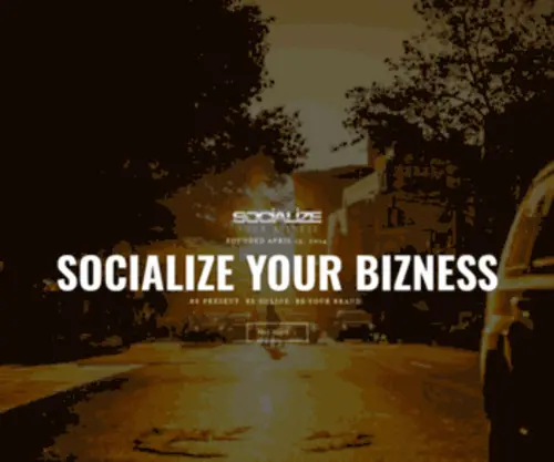 Socializeyourbizness.com(Socialize Your Bizness) Screenshot