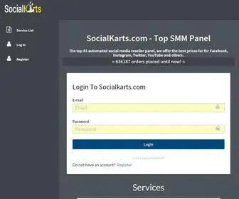 Socialkarts.com(SocialKarts .com) Screenshot