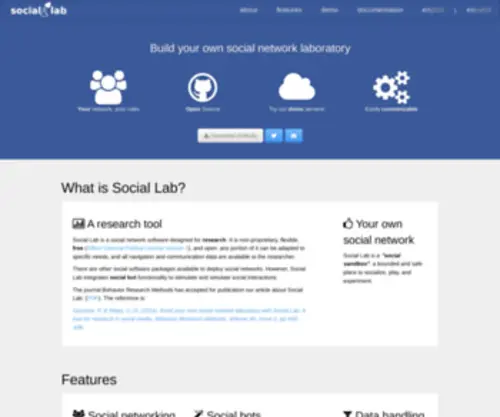 Sociallab.es(Social Lab) Screenshot