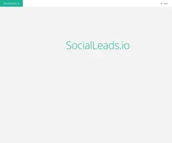Socialleads.io(Socialleads) Screenshot