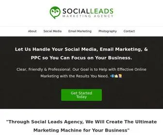 Socialleadsagency.com(Social Leads Agency) Screenshot