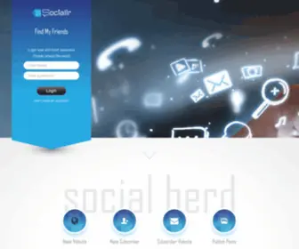 Sociallr.com(Welcome Sociallr Social Network) Screenshot