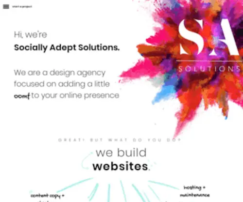 Sociallyadeptsolutions.com(Socially Adept Solutions) Screenshot
