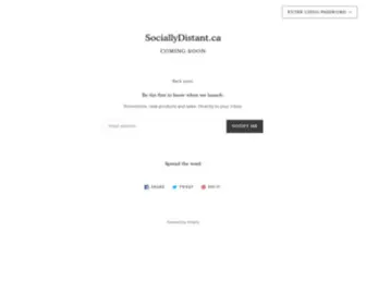 Sociallydistant.ca(SociallyDistant) Screenshot