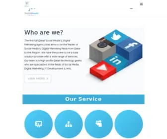 Socialm.qa(Social Media Solutions) Screenshot