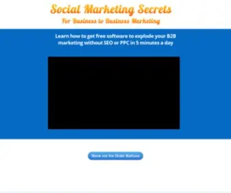 Socialmarketingsecrets.co(Social Marketing Secrets) Screenshot