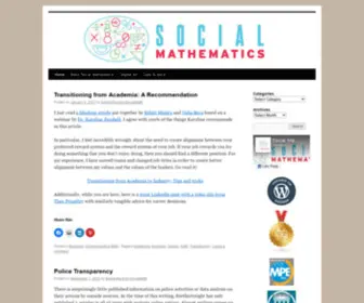 Socialmathematics.net(Social Mathematics) Screenshot