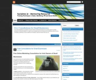 Socialme.ie(Mentoring Resource) Screenshot