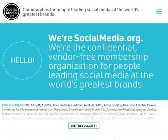 Socialmedia.org(Executive networking) Screenshot
