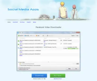 Socialmediaapps.com(Social Media Apps) Screenshot