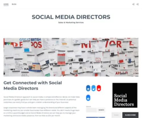 Socialmediadirectors.co.uk(Social Media Directors .co.uk we have owned since 2009 and have some fun with it but our passion) Screenshot