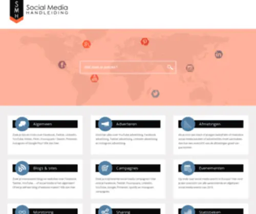 Socialmediahandleiding.be(Social Media Handleiding) Screenshot
