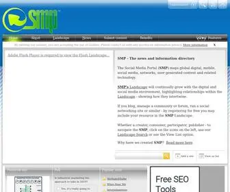 Socialmediaportal.com(News and information directory) Screenshot