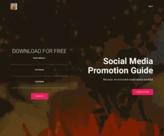 Socialmediapromotionguide.com(7 Steps to Your Content Success) Screenshot