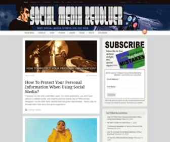 Socialmediarevolver.com(Social Media Revolver) Screenshot