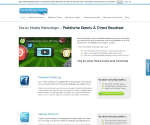 Socialmediasucces.nl(Social Media Succes) Screenshot