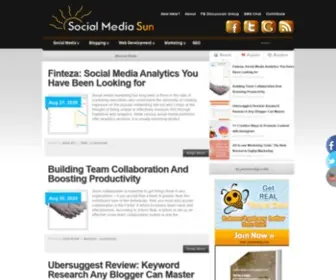 Socialmediasun.com(Social Media Sun) Screenshot