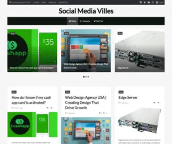 Socialmediavilles.com(Social Media Villes) Screenshot