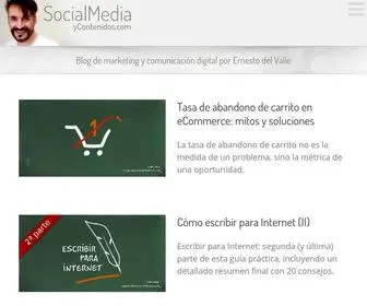 Socialmediaycontenidos.com(Social Media y Contenidos) Screenshot