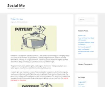 Socialmedr.com(Social Me) Screenshot