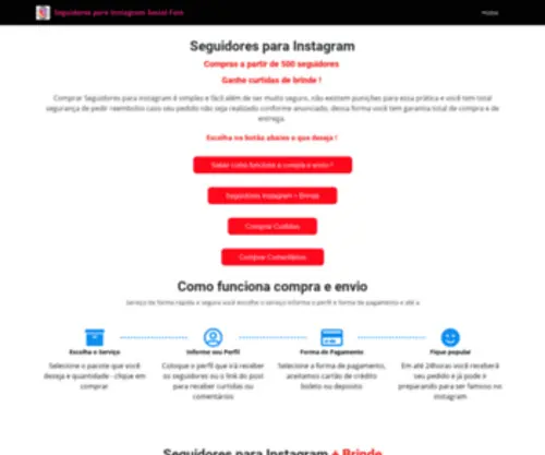 Socialmega.com.br(Socialmega) Screenshot