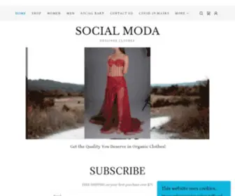 Socialmoda.com(Social Moda) Screenshot